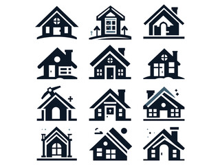 Fototapeta premium House Vector Icon Pack 