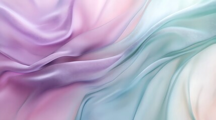 Fototapeta premium Pastel fabric with soft waves, and texture.