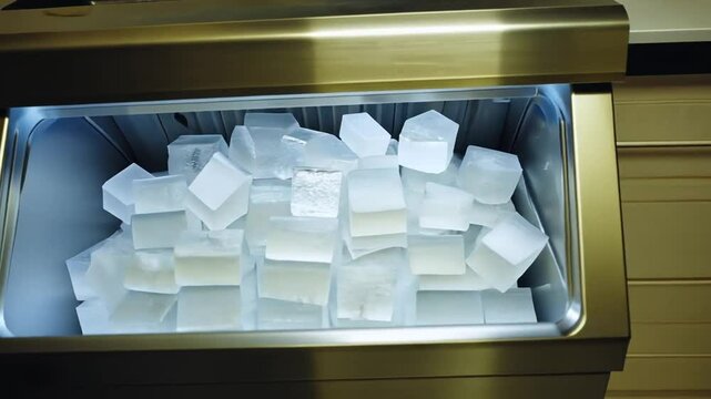 Ice machine in a hotel.