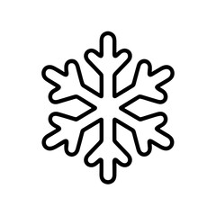 Obraz premium Snowflake icon representing seasonal allergies and sinus pain 