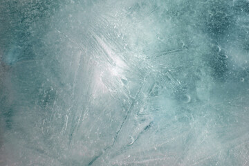 Smoke Soft focus frozen ice. Abstract natural blur wet background.