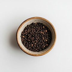 Organic Black Peppercorns: Essential Dry Spices for Aromatic Cooking