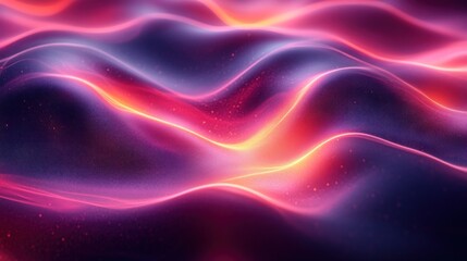 Fototapeta premium Abstract vibrant wavy design