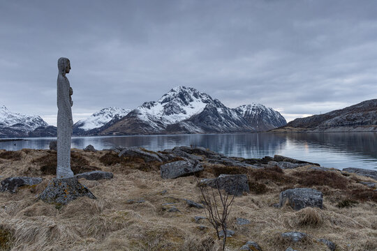 Gravdal (Lofoten - Norv&egrave;ge)