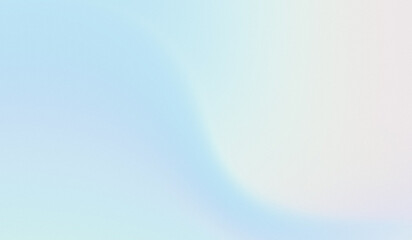 Soft Blurry Watercolor Gradient in Aqua and Light Blue