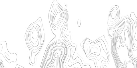Black topographic contour lines isolated on a stark white background. drawing attention to the silent story within the landscape explore themes of solitude, structure.