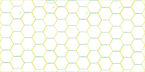 61Abstract square digital grid pattern background with hexagons. Modern hexagon polygonal technology vector.. Black Hexagonal Pattern Metallic background with white and yellow.