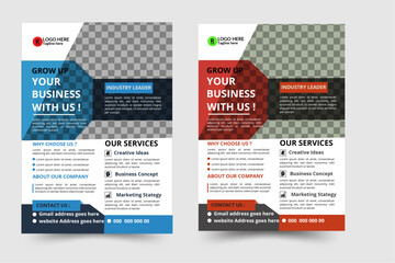  Corporate business flyer template design set, Brochure design, cover modern layout, annual report, poster, flyer in A4 with colorful business proposal, promotion, advertise, design