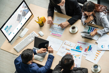 Website design software provide modish template for online retail business and e-commerce