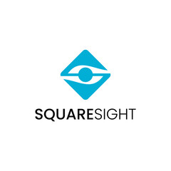 Visionary Insights A Modern Eye Logo Design Concept
