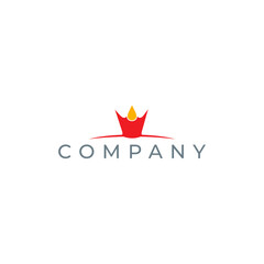 Fototapeta premium Canada leaf logo design editable victor brand identity image for business name ideas and creative needs 