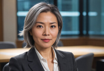 portrait of a confident businesswoman