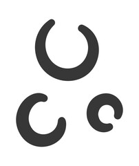 Ring highlights graphic doodle elements