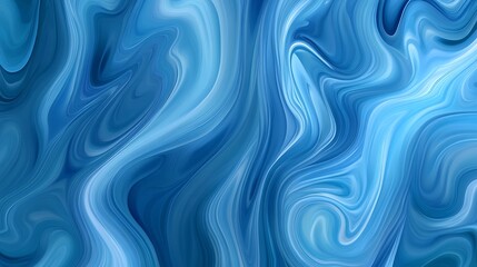 Ocean themed alcohol ink background cobalt blue and turquoise with wave like flow patterns ideal for marine branding and spa visuals