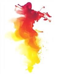 Fototapeta premium Tattoo style alcohol ink design concept flowing gradients and abstract shapes ideal for conceptual ink art or fashion forward branding
