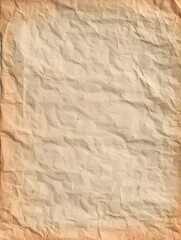 Wrinkled Brown Paper Texture