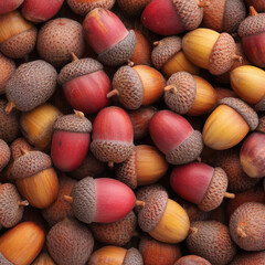 acorns background texture