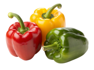 Colorful Bell Peppers Transparent PNG