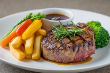 Grilled Steak Dinner: A Deliciously Simple Plate