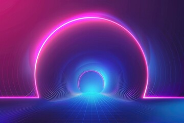 Abstract purple and navy blue futuristic background