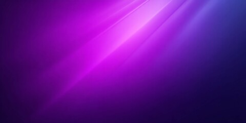Abstract background with purple and blue gradient and light rays.