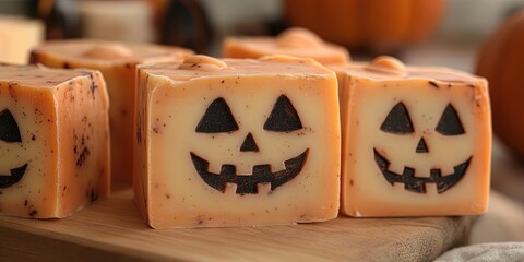 photo of homemade halloween soap 