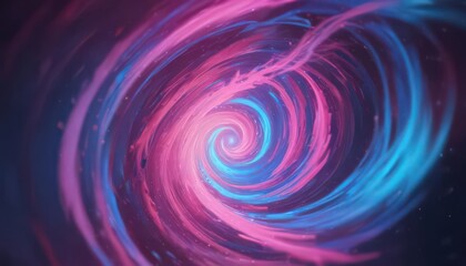 Intense pink and blue vortex, blurred motion effect, vibrant abstract backdrop ,  dreamy,  color splash,  textured