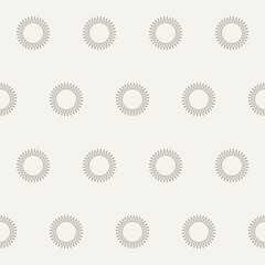 Outline Star Isolated on Beige Seamless Pattern background. Elegant Vintage Aesthetic Boho Textile Print. Wrapping Paper Design. baby Nursery Wallpaper. Vintage Clothing Textile Fabric Design. 