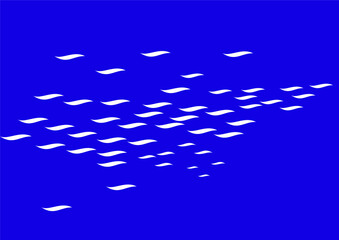 abstract blue background with drops of water