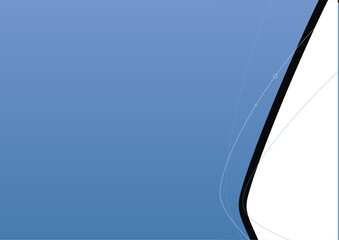 abstract blue background with waves