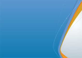 abstract blue background with waves