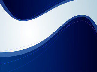 abstract blue background with waves