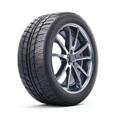 Fototapeta premium Car tire product photography