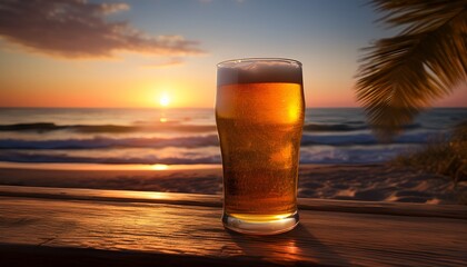 sunset beer