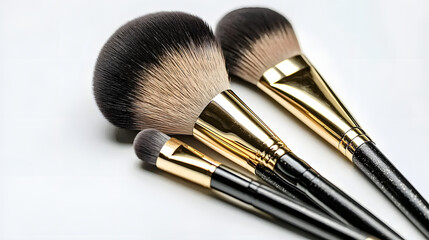 Fototapeta premium Cutout Premium Makeup Brush Set with Soft Bristles Hig B5643570 5d41 4f92 Ad20 7a5c8ffdd7b5 1