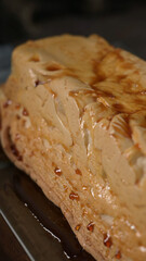 Close-Up of Caramelized Molotov