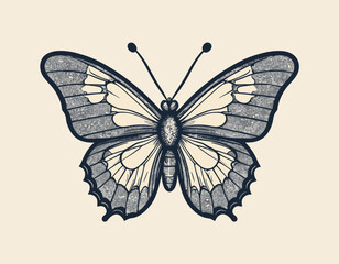 Butterflies t shirt design, vector graphic, typographic poster or tshirts street wear and Urban style