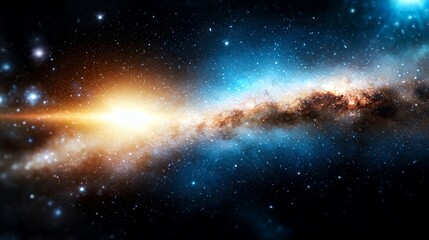 Obraz premium Galaxy in Space