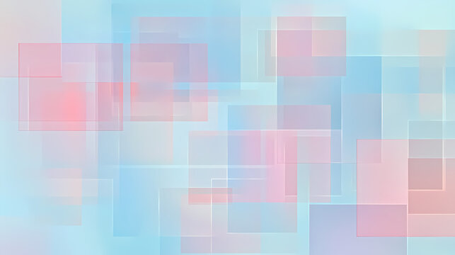 A subtle grid of transparent squares in pastel hues on a pale blue background. [Crystalline Wastelands] | Shardveil Path | pale dust. Illustration