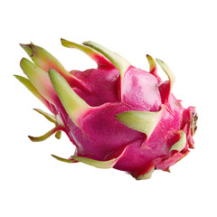 Fototapeta premium Vibrant Pink Dragon Fruit Exotic Tropical Fruit, Healthy Eating