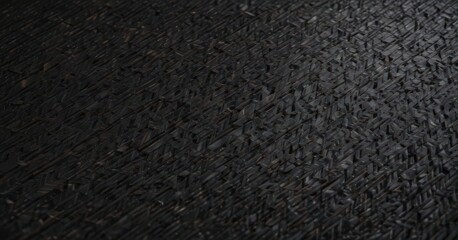 Fototapeta premium Intricate carbon fiber texture, dark abstract art , black, carbon fiber texture, abstract carbon fiber