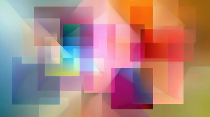 Obraz premium Abstract multicolored geometric background