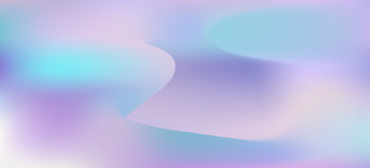 Abstract purple pink and turquoise blue mesh gradient background with organic shapes. Abstract lilac violet and cyan colors liquid digital watercolor for aesthetic design, dusk sky banner