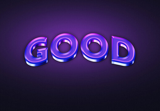 Text Effect Good