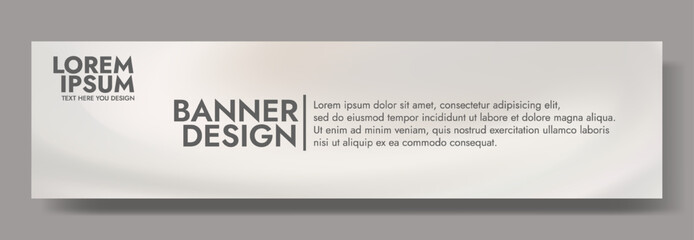 Fototapeta premium Modern banner design with a mermaid song inspired background