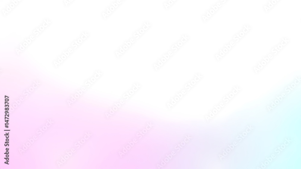 Canvas Prints soft pastel gradient blend of pink and turquoise colors for modern design and website concepts