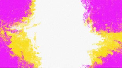Paint an abstract background texture using bright colors with a contrasting color palette.