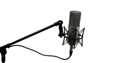 High-Quality Studio Microphone: Recording, Audio, Broadcast, Podcast Equipment