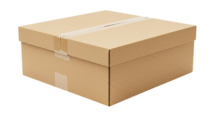 Fototapeta premium Shipping Box: Cardboard Carton Packaging for Delivery