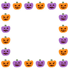 halloween pumpkin frame